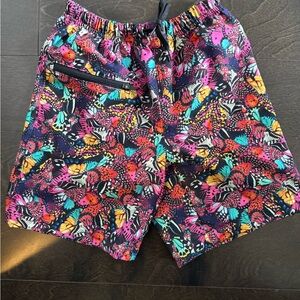 Colorful Butterfly girls shorts